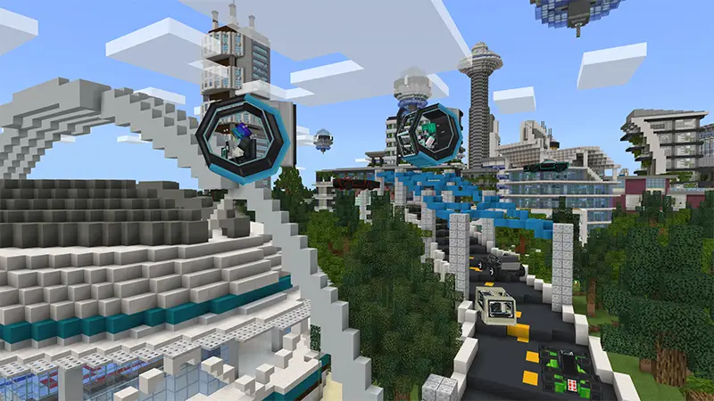 Скриншот Футуристический автосалон №2