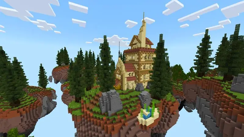 Скриншот Волшебные небеса в вечнозеленом стиле №1