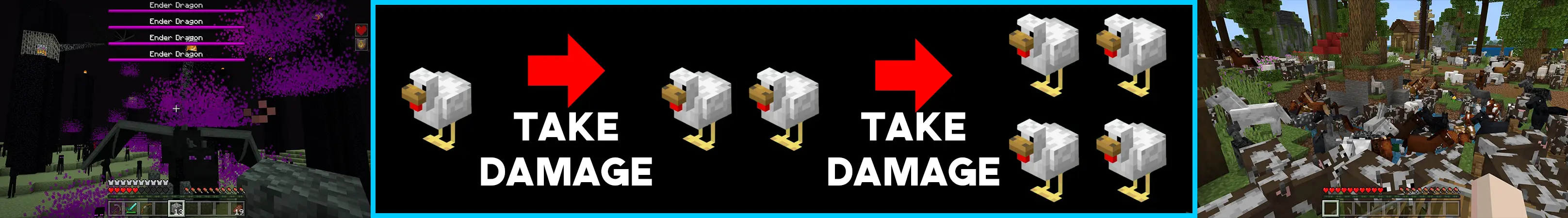 Выживание, но мобы множатся panorama