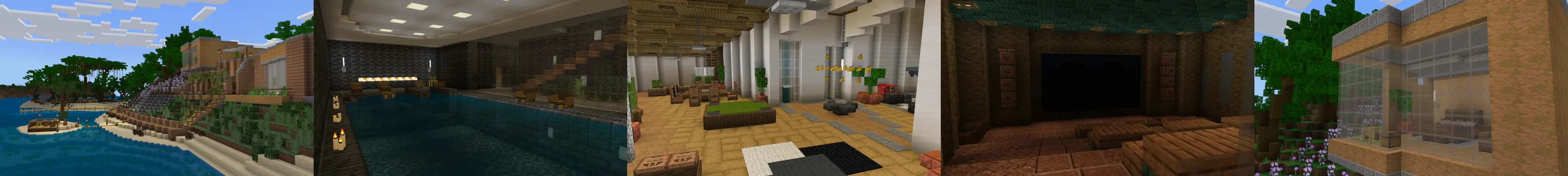 Уединенный особняк на острове panorama