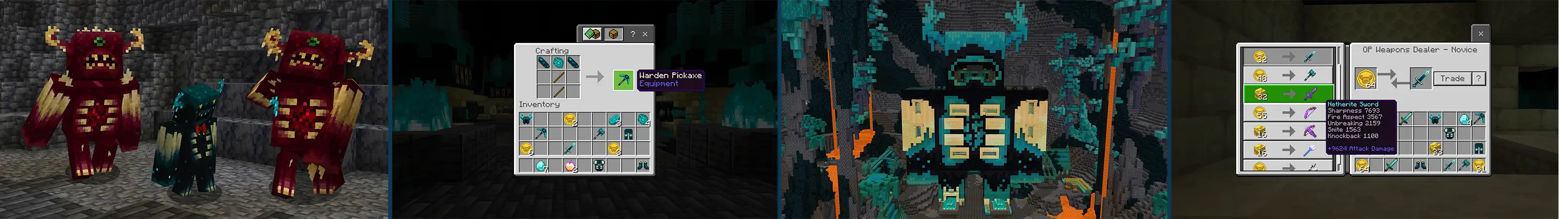 Смотрители-торговцы сверхмощными товарами panorama