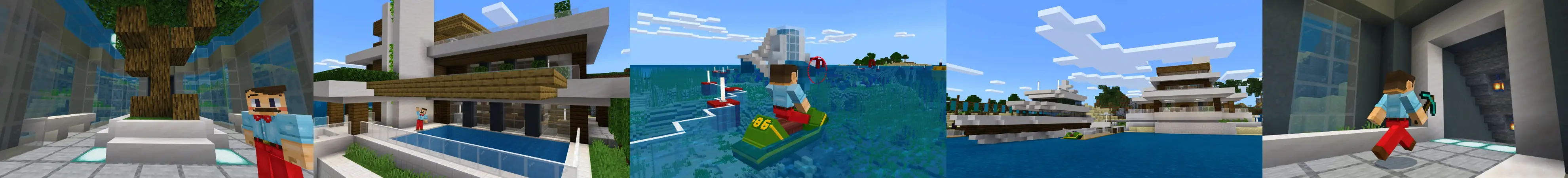 Подводный особняк panorama