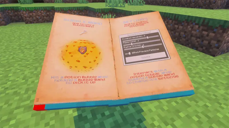 Скриншот Зелья пузырей Add-On №8