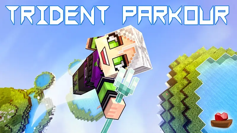 Паркур с трезубцем