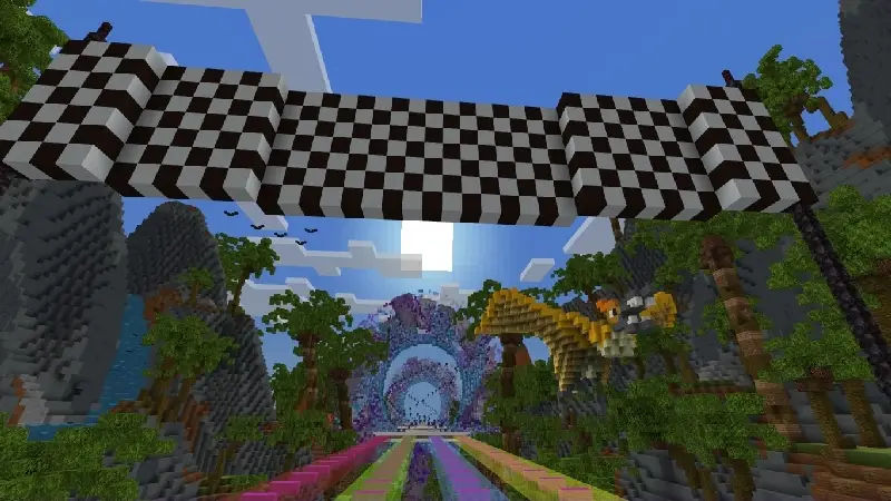 Скриншот Мегагонка блоков удачи №1