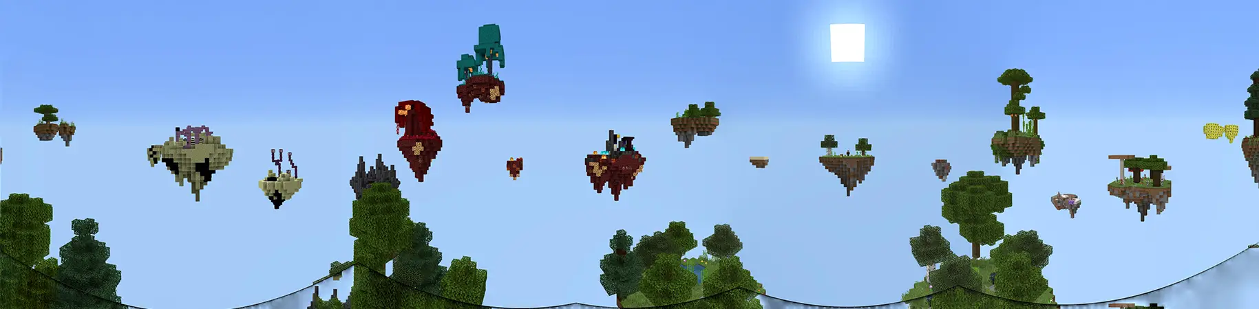 Один блок и динамит panorama