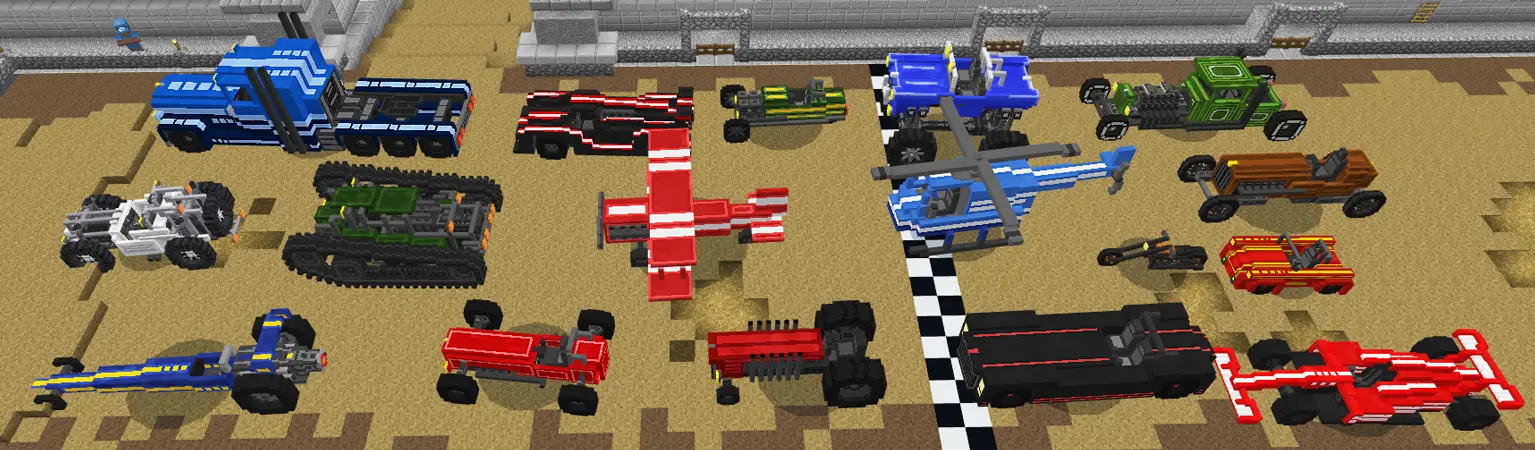 День гонок panorama