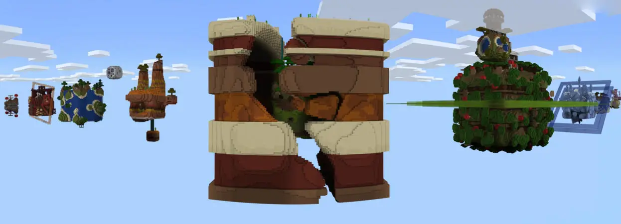 Солнечный Skyblock panorama