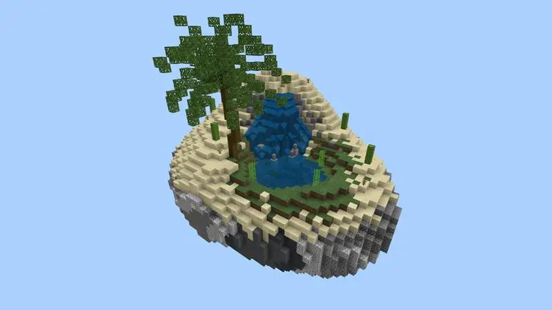 Скриншот Замок Skyblock №2