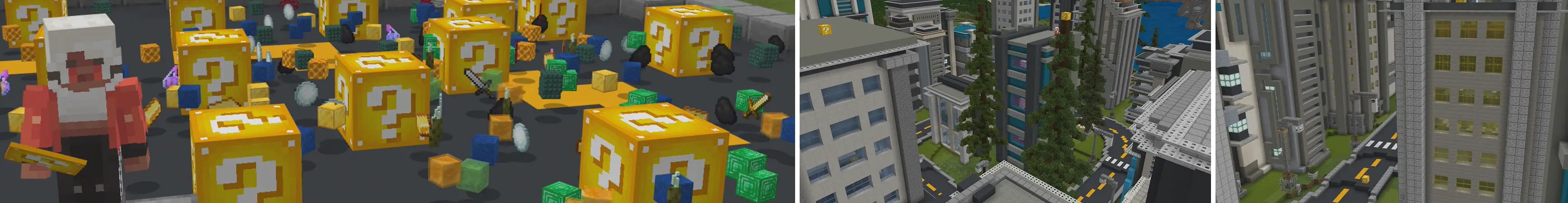 Lucky Block City panorama