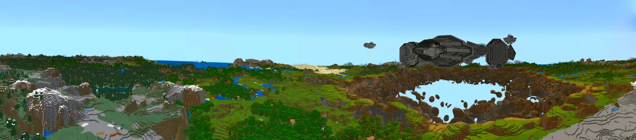 Космический корабль 0077 panorama