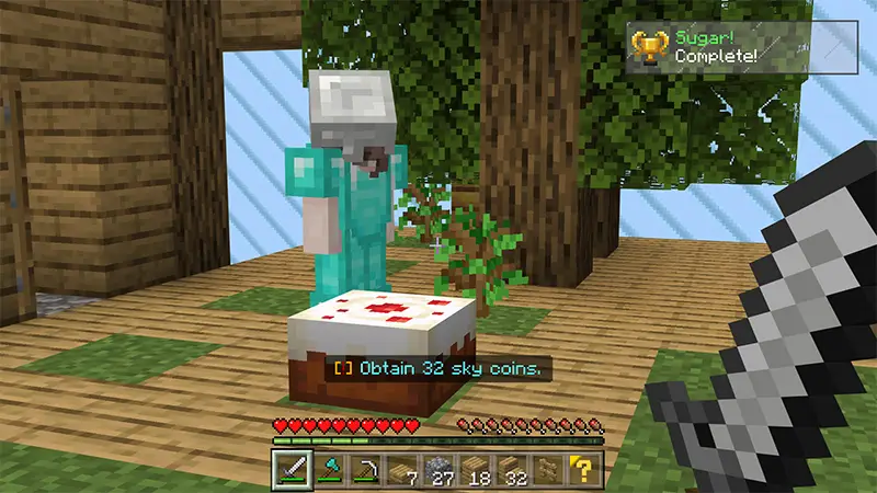 Скриншот ВЫЖИВАНИЕ В НЕВОЛЕ: SKYBLOCK №2