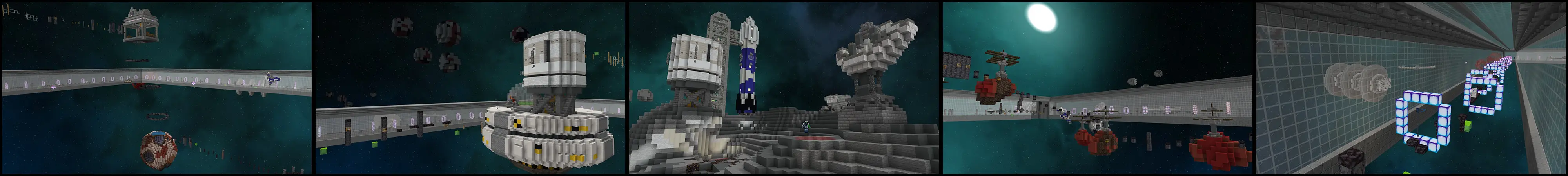 Злой инопланетный паркур panorama