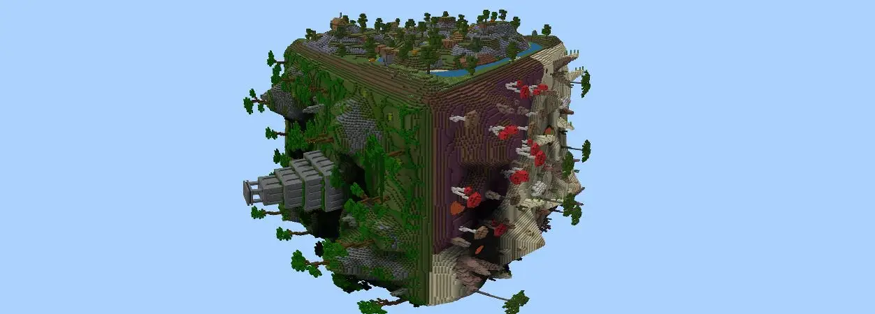 Skyblock: Земля panorama