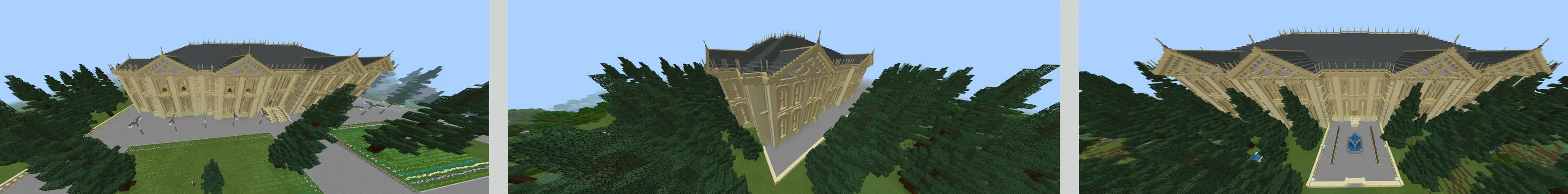 Королевский дворец panorama