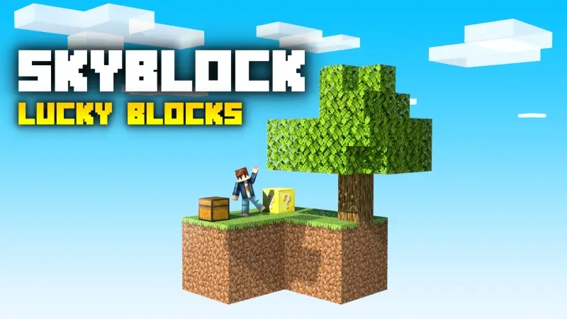 Блоки удачи Skyblock