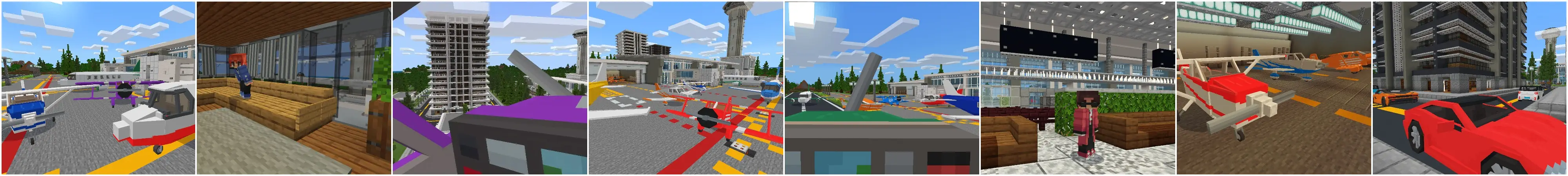 Веселые самолеты panorama