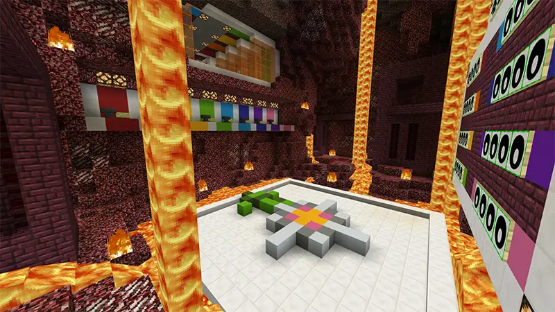 Скриншот Падающие пиксели №2