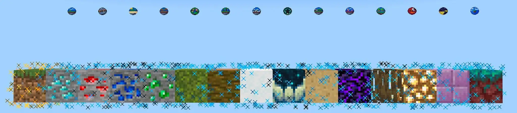 Skyblock с одним блоком panorama