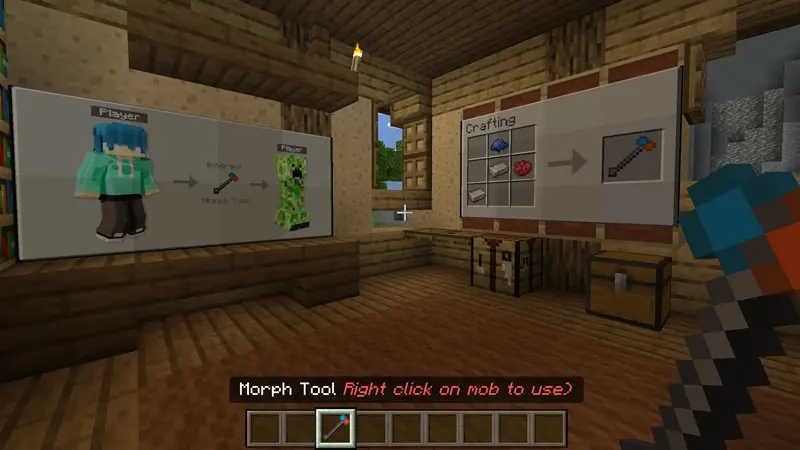 Скриншот ПРЕВРАЩЕНИЕ В МОБОВ! №2