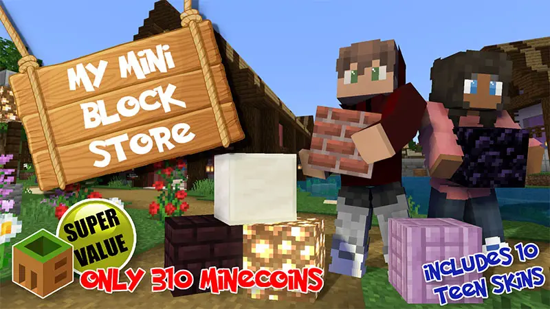 Мой мини-магазин блоков