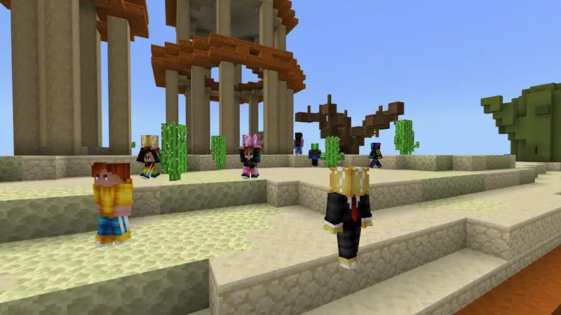 Скриншот Забег с блоками удачи PrestonPlayz №5