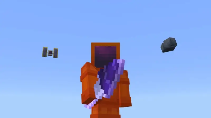 Скриншот Один блок: астероиды №2