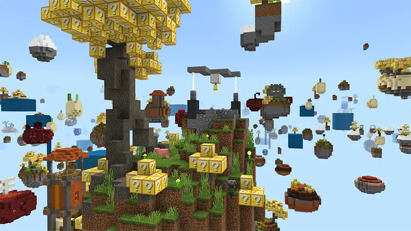 Скриншот Невероятный Skyblock удачи №2