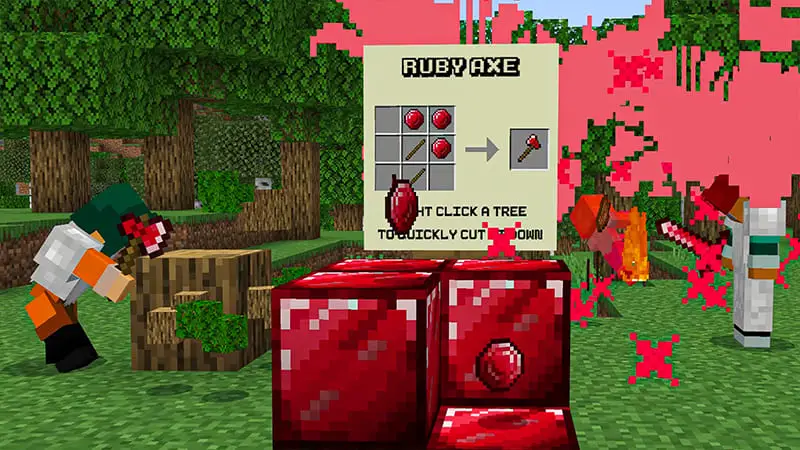 Скриншот Из мобов выпадает руда №5