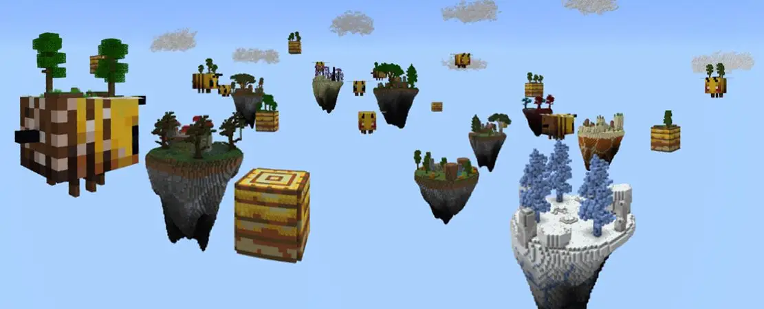 Пчелиный Skyblock panorama
