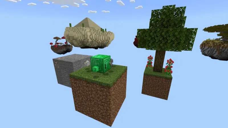 Скриншот Улучшенный один блок №1