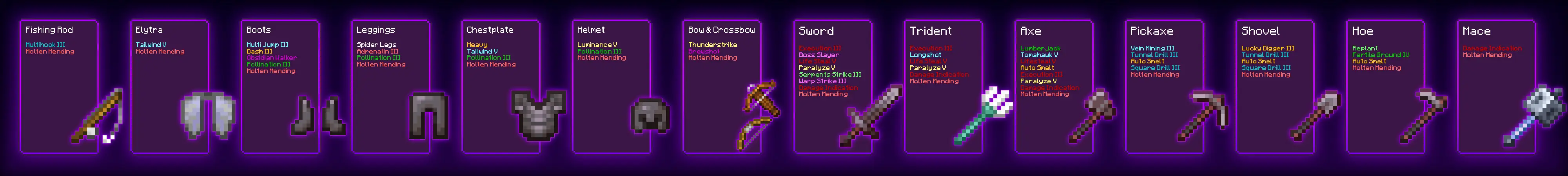 Дополнение More Enchantments panorama