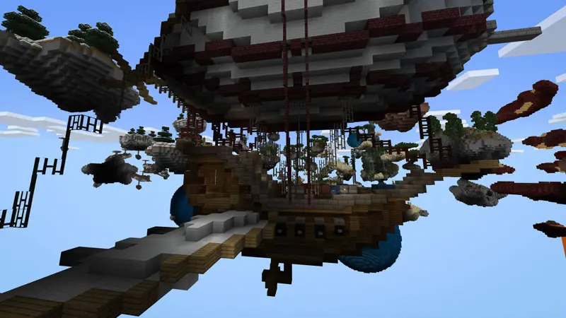 Скриншот Огромная карта Skyblock №2