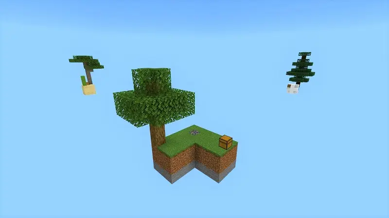 Скриншот Классическая игра Skyblock №2