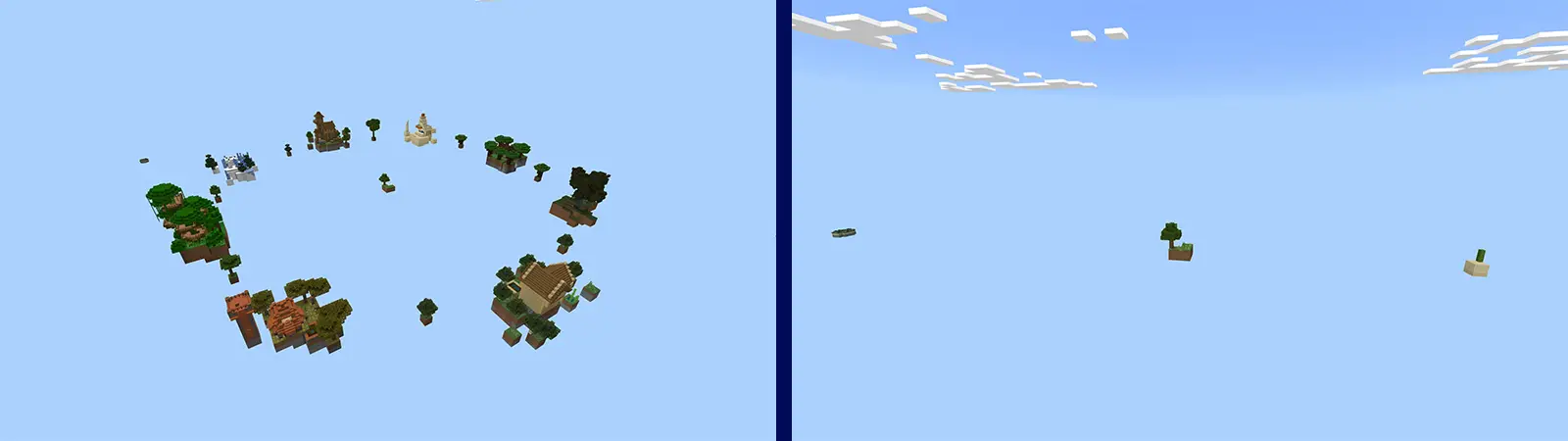 Skyblock panorama