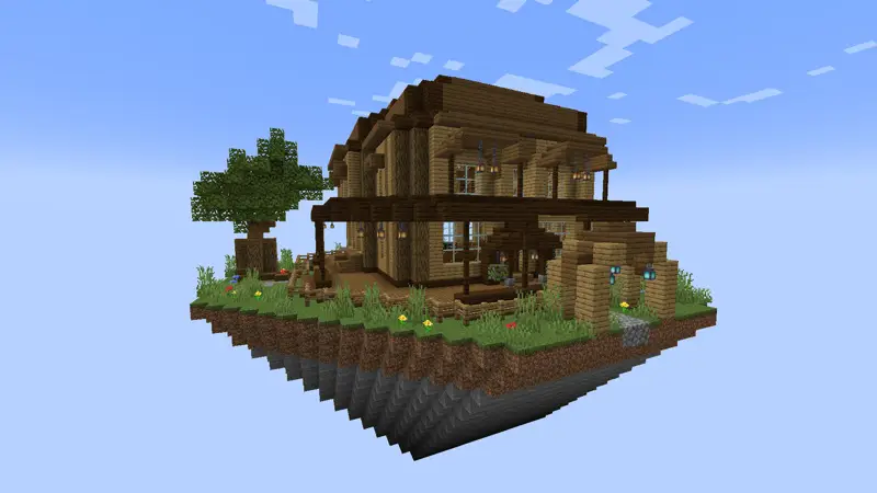 Скриншот Вилла Skyblock №4