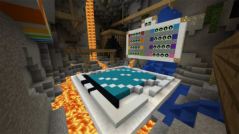 Скриншот Падающие пиксели №1