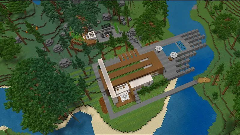 Скриншот Современный дом в степи №2