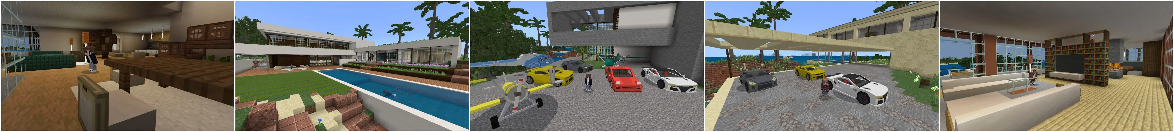 Современный город panorama