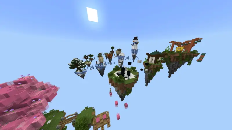 Скриншот Skyblock: экстремальный паркур №2