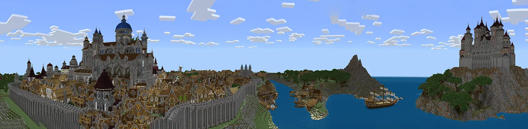 Команда по разрушению города гномов panorama