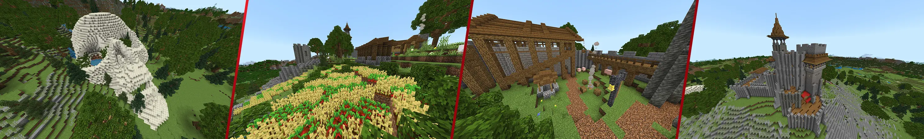 Крепость черепа panorama