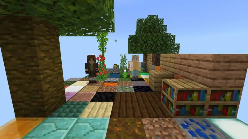 Скриншот Skyblock: падение №3