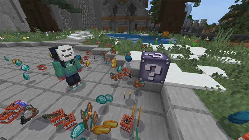 Скриншот Приключение с блоками удачи №1