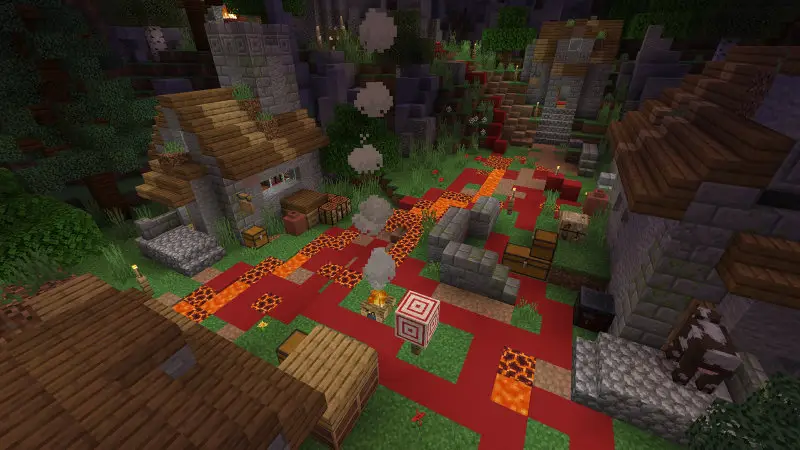 Скриншот Все превращается в лаву №1