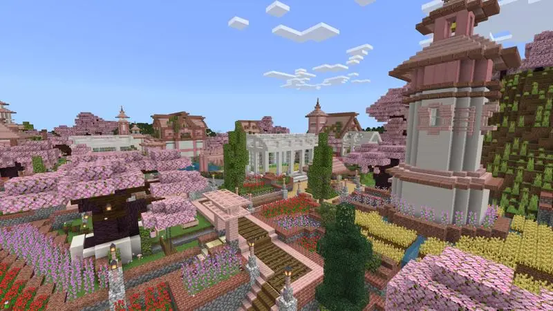 Скриншот Вилла в окружении вишен №3