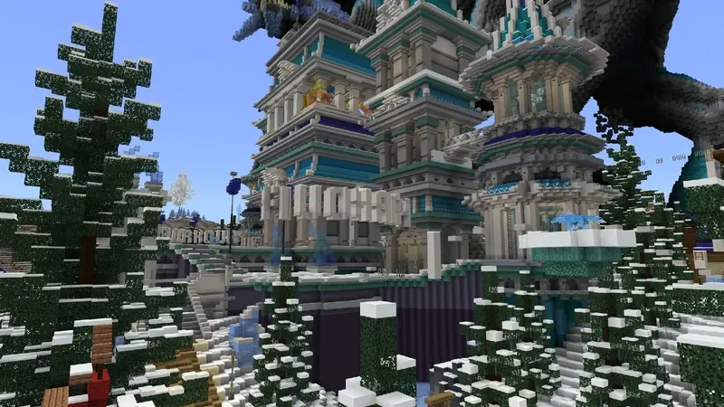 Скриншот Замок Зимнего дракона №1