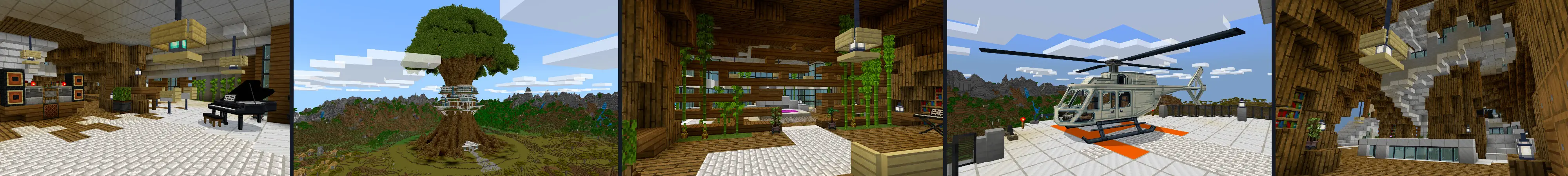 Особняк на дереве panorama