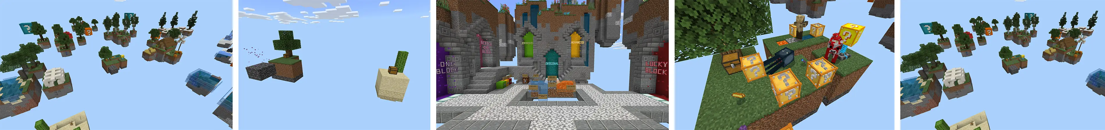 НАБОР SKYBLOCK panorama