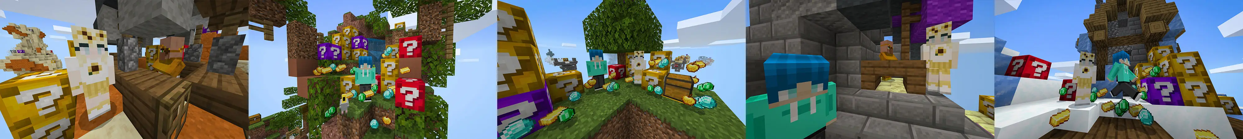 SKYBLOCK НА УДАЧУ panorama